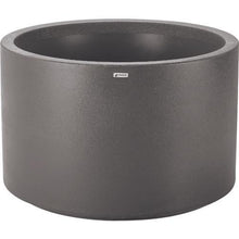 โหลดรูปภาพลงในโปรแกรมดูแกลเลอรี RICHELL Town Planter WS Round 90 Type Plain Dark Grey
