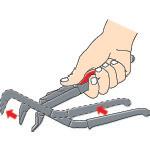 Tải hình ảnh vào trình xem thư viện, Kìm bơm nước BAHCO 315mm
