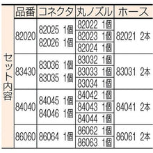 画像をギャラリービューアに読み込む, 日機　クーラントシステム３／８　ホースキット　（７個入）
