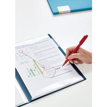 โหลดรูปภาพลงในโปรแกรมดูแกลเลอรี KING JIM มเคลียร์ &quot;คากิโกะ&quot; ฟ้าอ่อน 235 x 311มม
