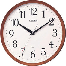 โหลดรูปภาพลงในโปรแกรมดูแกลเลอรี นาฬิกาติดผนังบังคับวิทยุกรอบไม้ CITIZEN
