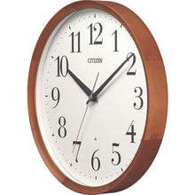 โหลดรูปภาพลงในโปรแกรมดูแกลเลอรี นาฬิกาติดผนังบังคับวิทยุกรอบไม้ CITIZEN
