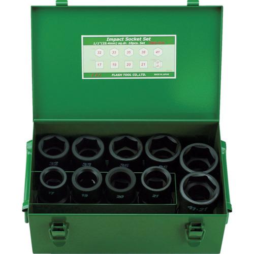 ＦＰＣ　インパクト　セミロングソケット　セット　差込角２５．４ｍｍ　１０ｐｃ