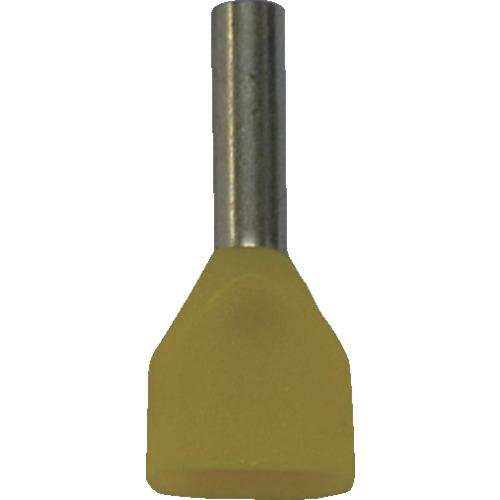 Weidmuller　Crimp terminal with insulation cover for 2 wires H0.75/14 ZH W SV F