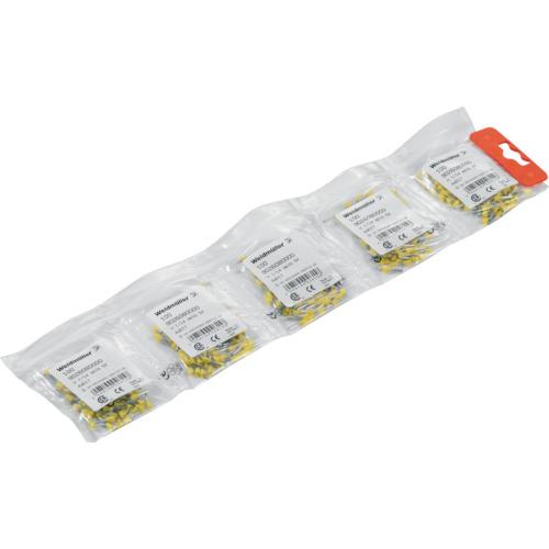 Weidmuller crimp terminal with insulating cover H2.5/19D BL ferrule