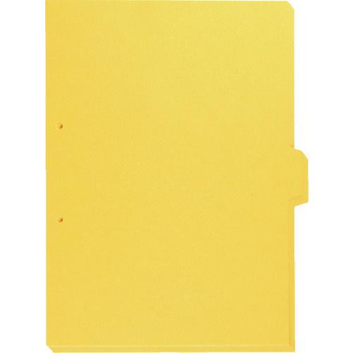 キングジム　カラ－インデックス５山（単色）　黄　（２０枚入）