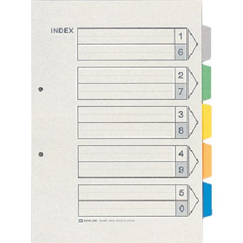 KING JIM คัลเลอร์ อินเด็กซ์ (10 ชิ้น)