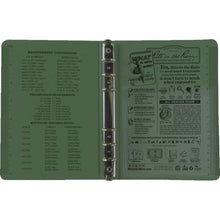 โหลดรูปภาพลงในโปรแกรมดูแกลเลอรี RITR แฟ้มสันห่วง 1/2 สัน สีเขียว
