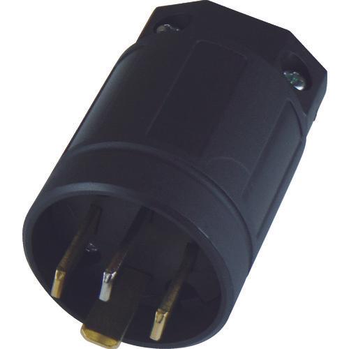 AMERICAN DENKI flat blade nylon plug (with protective cover) grounding 3P20A250V