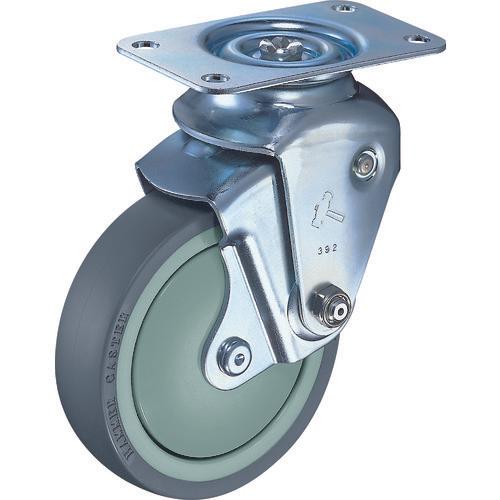 ハンマー　クッションキャスター旋回式ウレタン車輪１００ｍｍ　線径２．０ｍｍ