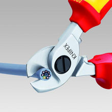 画像をギャラリービューアに読み込む, ＫＮＩＰＥＸ　絶縁１０００Ｖケーブルカッター　１６５ｍｍ
