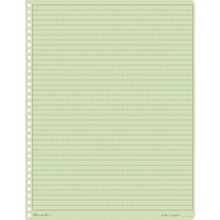 โหลดรูปภาพลงในโปรแกรมดูแกลเลอรี RITR 8 1/2X11 สมุดสันเกลียว สากล สีเขียว
