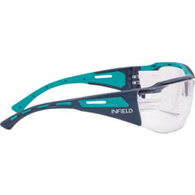 Load image into gallery viewer, INFIELD Safety Glasses VICTOR Dark Gray/Turquoise Blue
