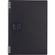 โหลดรูปภาพลงในโปรแกรมดูแกลเลอรี KING JIM สมุดโน้ตวงแหวน tefure-nu A4 สีดำ
