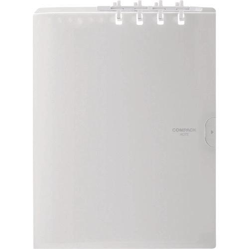 KING JIM Folio Ring Notebook Compaq Notebook A4 สีขาว