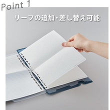 โหลดรูปภาพลงในโปรแกรมดูแกลเลอรี KING JIM Folio Ring Notebook Compaq Notebook A4 Ole
