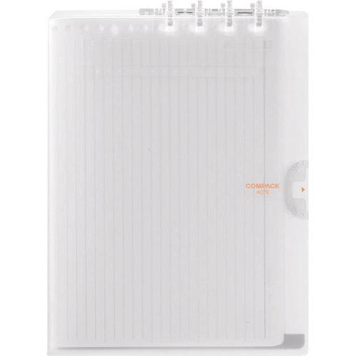 KING JIM Folio Ring Notebook Compaq Notebook A4 ใส