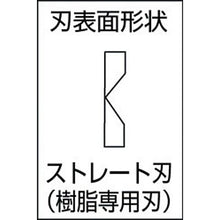 画像をギャラリービューアに読み込む, メリー　強力プラニッパ（平刃）１７５ｍｍ
