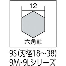 画像をギャラリービューアに読み込む, スターエム　クギ切りドリルロング　３５．０
