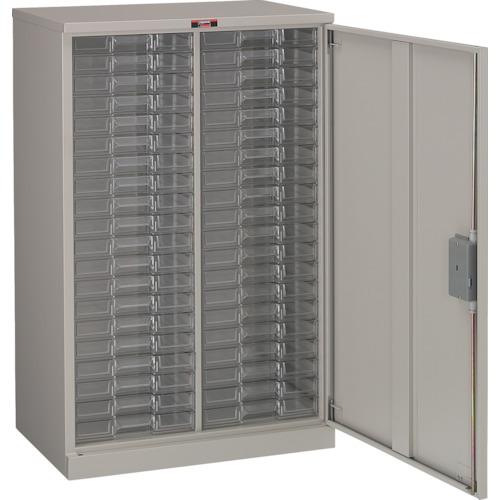 TRUSCO แคตตาล็อกเคส เปิดเดี่ยว ชนิดตื้น 2 แถว 20 ขั้น 560 x 395 x H880