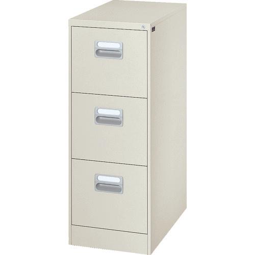 DAISHIN บานเฟี้ยม A4-3 แบบลิ้นชัก New Grey