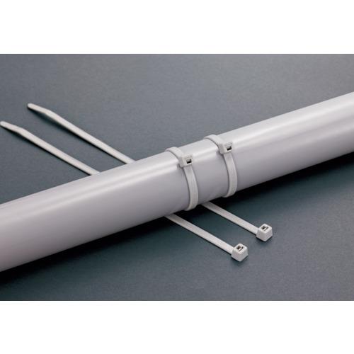 HellermannTyton Insulok Tie Weather Resistant Color Tie (Gray) (100 Pieces)