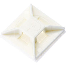 Load image into gallery viewer, PANDUIT mount base with rubber adhesive tape white (100 pieces)
