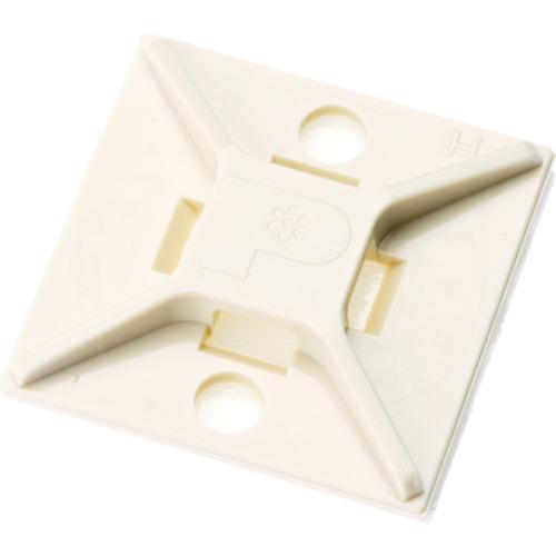 PANDUIT mount base with rubber adhesive tape ivory (100 pieces)