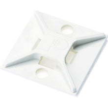 Load image into gallery viewer, PANDUIT mount base with rubber adhesive tape white (100 pieces)
