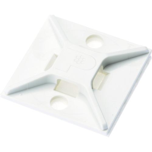PANDUIT mount base with rubber adhesive tape white (500 pieces)
