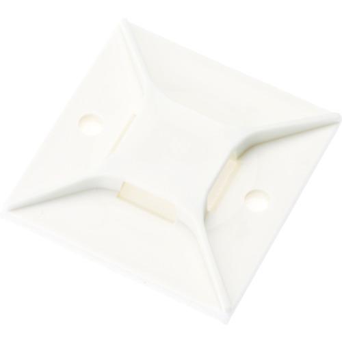 PANDUIT mount base with rubber adhesive tape white (50 pieces)