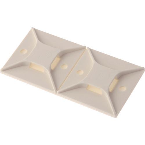 PANDUIT mount base with rubber adhesive tape white (200 pieces)