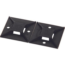 Tải hình ảnh vào trình xem thư viện, Đế gắn PANDUIT với băng dính acrylic chịu thời tiết màu đen (200 miếng)
