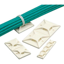 Tải hình ảnh vào trình xem thư viện, Đế gắn PANDUIT kèm băng dính acrylic Trắng (200 miếng)
