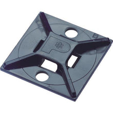 Load image into gallery viewer, PANDUIT mount base with acrylic adhesive tape weather resistant black (100 pieces)
