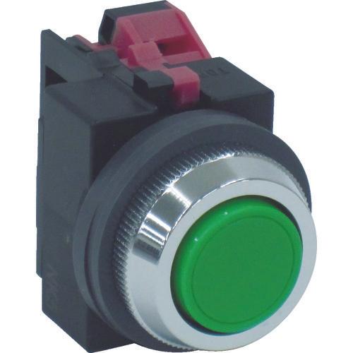 IDEC Flat Push Button Switch Green