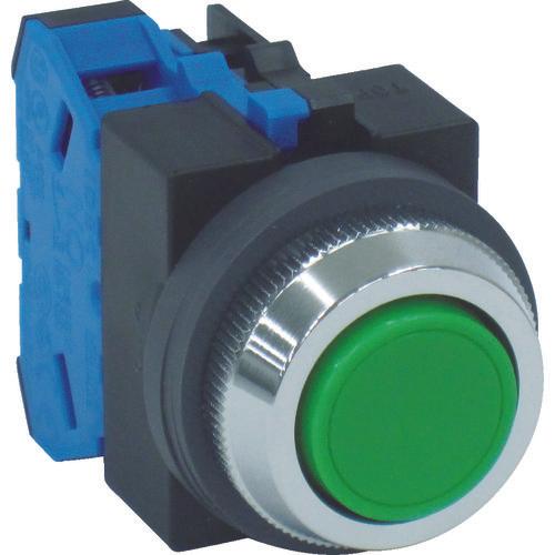 IDEC Flat Push Button Switch Green