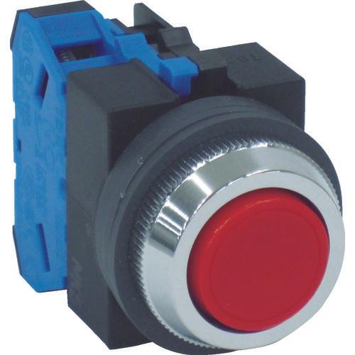 IDEC Flat Push Button Switch Red
