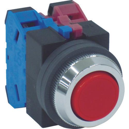IDEC Flat Push Button Switch Red