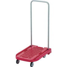 Tải hình ảnh vào trình xem thư viện, Xe đẩy nhựa TRUSCO Acro carry 600x390 màu hồng có chữ S
