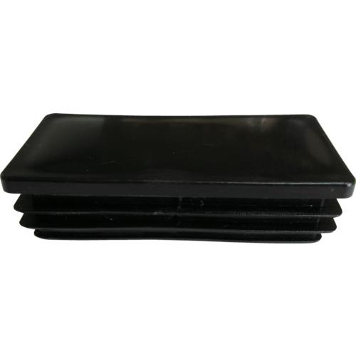Alinco resin cap for flat pipe 70X30 black (2 pieces)