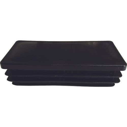 Nắp nhựa Alinco ống dẹt 50x25 màu đen (4 cái)