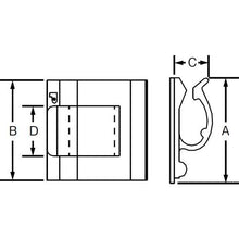 Load image into gallery viewer, PANDUIT Fixture Cord Clip Natural with Rubber Adhesive Tape 100 Pieces
