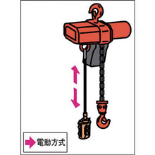 画像をギャラリービューアに読み込む, 象印　α型電気チェーンブロック・４９０ｋｇ・６ｍ・３相２００Ｖ
