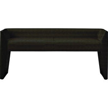 โหลดรูปภาพลงในโปรแกรมดูแกลเลอรี TRUSCO เก้าอี้ล็อบบี้หุ้มหนัง PVC 2 ที่นั่ง สีดำ
