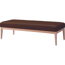 โหลดรูปภาพลงในโปรแกรมดูแกลเลอรี ＴＲＵＳＣＯ　ロビーベンチ３人掛　ブラウン　脚部ナチュラル
