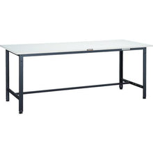 画像をギャラリービューアに読み込む, ＴＲＵＳＣＯ　ＡＥ型作業台　１８００Ｘ６００ＸＨ７４０　ＤＧ色
