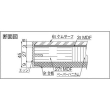 画像をギャラリービューアに読み込む, ＴＲＵＳＣＯ　ケムサーフ天板作業台　１２００Ｘ７５０ＸＨ７６０
