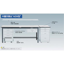 画像をギャラリービューアに読み込む, ＴＲＵＳＣＯ　ＡＥＷＰ型作業台　１２００Ｘ７５０ＸＨ７４０　２段引出付
