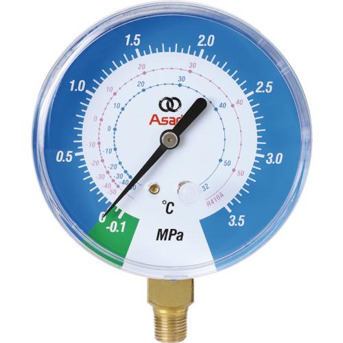 เกจวัดแรงดันต่ำ φ80มม. สำหรับ ASADA R410A